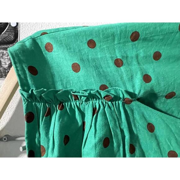 Zara Linen Blend Skirt Size M - Picture 4 of 6